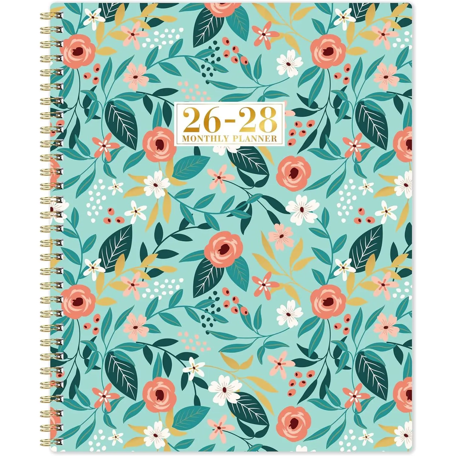 2026-2028 Monthly Planner - July 2026 - June 2028, 2 Year Monthly Calendar | 9" × 11" Calendar Monthly Planner, 24 Months, Tabs,  Pocket, -Wire Binding, Note Pages
