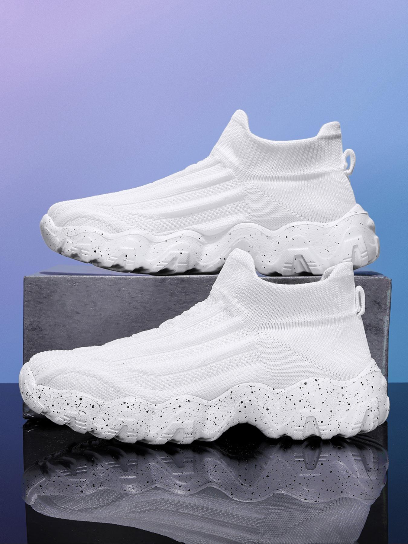 Women's Fashionable Lace Up Low Top Sneakers, Casual Comfortable Breathable Sports Running Shoes, Female All-match Round Toe Chunky Sneakers for Daily Life