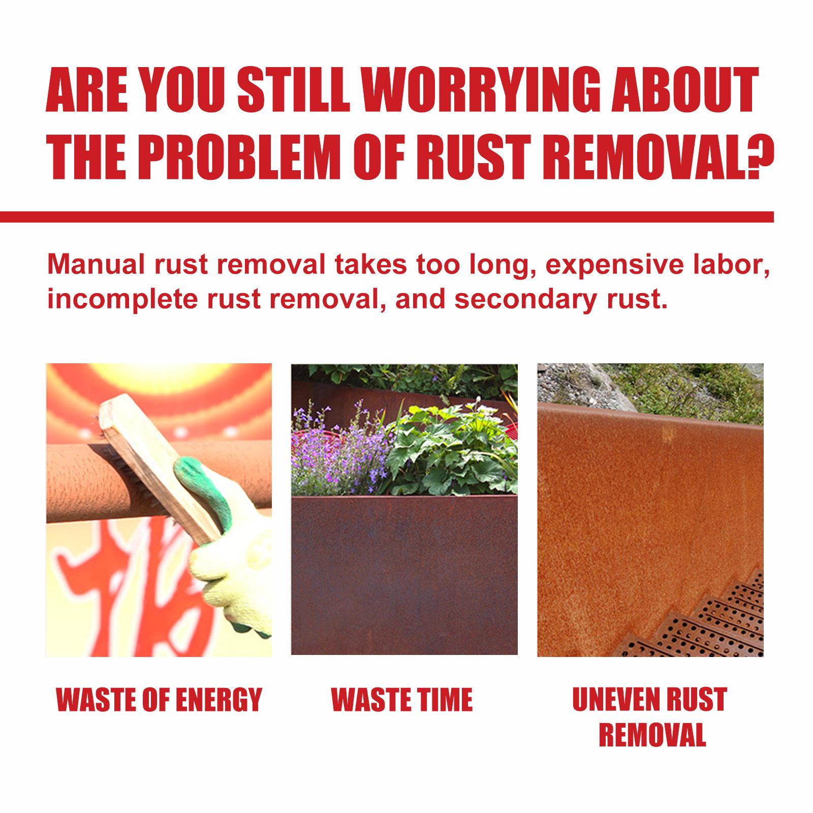 Rayhong Rust Converter, Rust Free Primer Rust Protective Agent For Metal Parts Of Automobile Chassis Corrosion