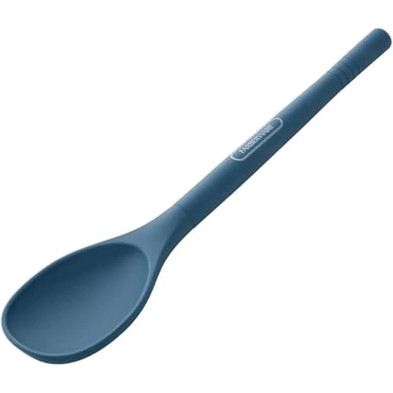 Farberware Pro Silicone Spoon, Blue - Heat Resistant Cooking and Serving Spoon for Stirring, Mixing, Basting - Dishwasher Safe, 11.5 Inches