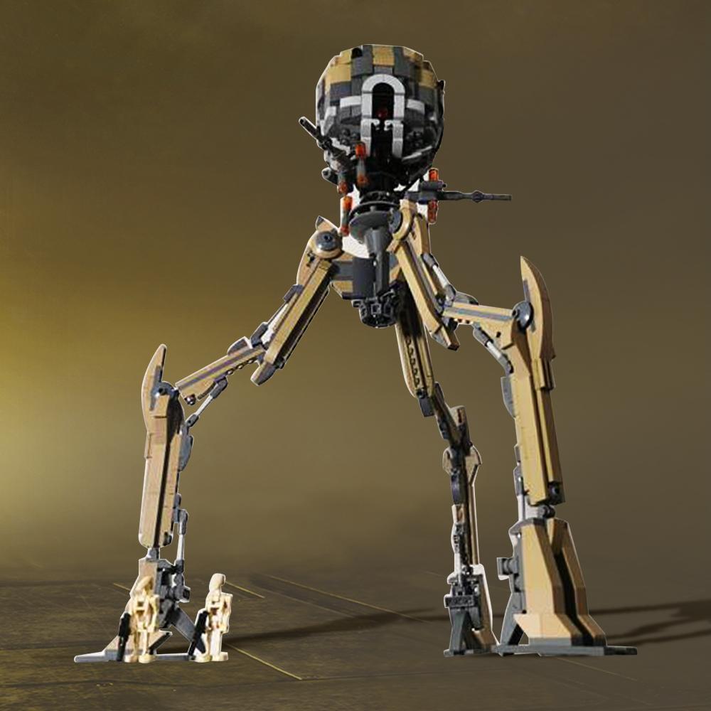 Gobricks MOC Space War B1 Battle Robot Building Blocks Model Robot Soldier Bricks Toys Boys Birthday Gifts Educational Toys Gift