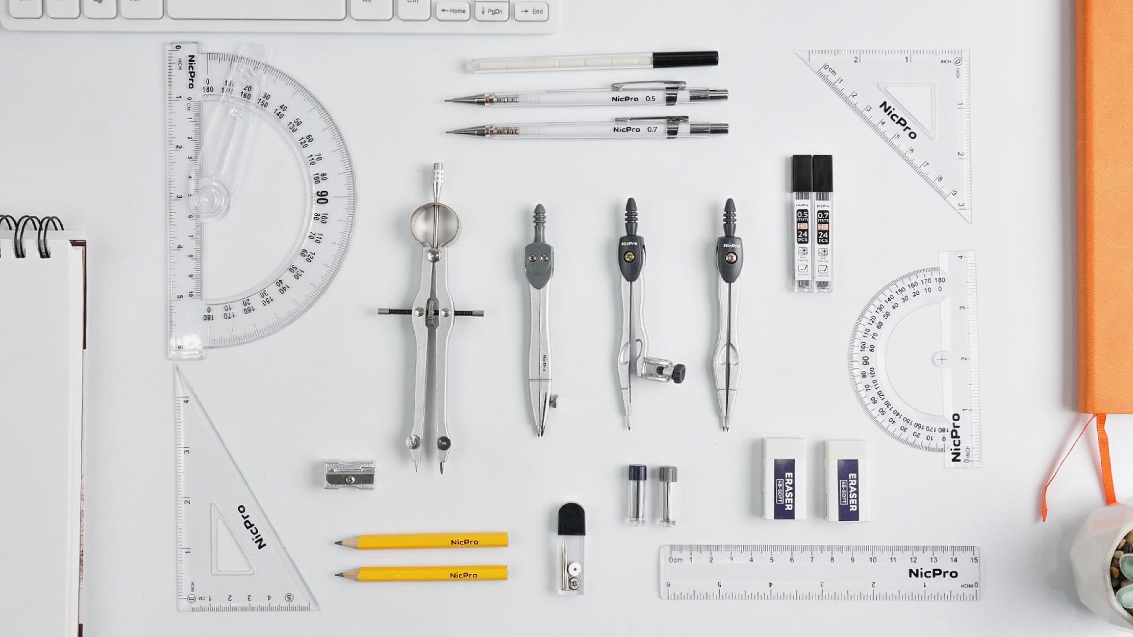 22 PCS Compass with Case, Drafting Set with Swing Arm Protractor,, Compass, Square Set, Mechanical Pencil, Back to School Supplies for Students 22 PCS Compass with Case, Drafting Set with Swing Arm Protractor,, Compass, Square Set, Mechanical Pencil, Back to School Supplies for Students