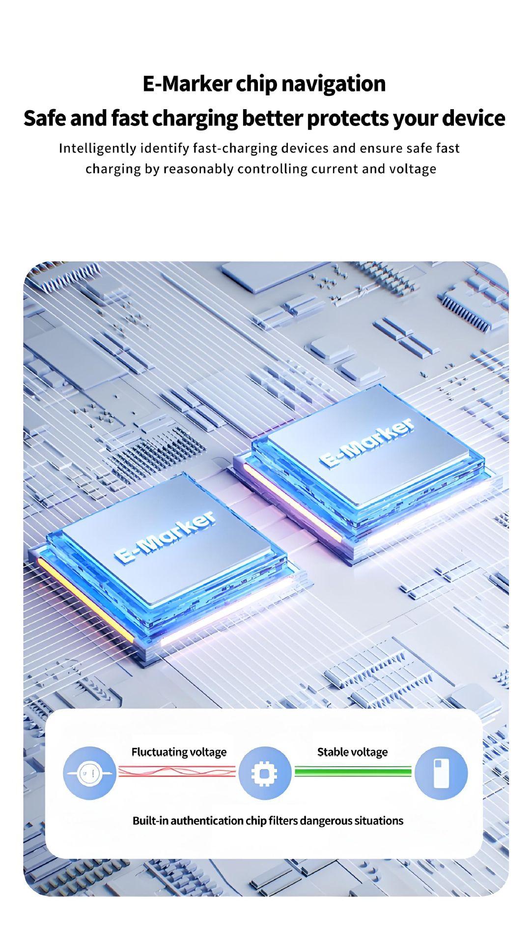 240w Retractable Fast Charging Cable USB C to C, Auto Coiling for Travel, Compatible with iPhone, Samsung, Huawei, Phone Tablet Laptop