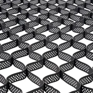 VEVOR Gravel Grid, 3 in Depth, 17.06 x 8.86 FT/5200 x 2700 mm, 1880 LBS/Sq Ft Grass Ground Retainer, Permeable Geo Grids for Driveway Stabilization, Deep Ground Reinforcement, 0.06 in, 23.5 lbs, Easy Installation, Patio Use