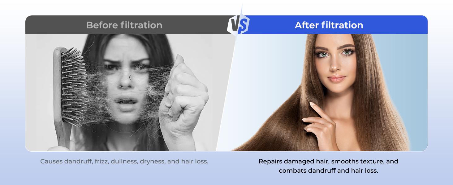 4 Pack Shower Head Compatible with Feellso Shower Head, Hard Softener Cartridge, Removes Chlorine and metals to Improve Skin & Hair