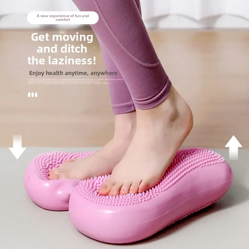 Inflatable Stepper for Home Use, Foot Pedal Exerciser for Women Fat Loss, Portable Indoor Fitness Stepping Equipment