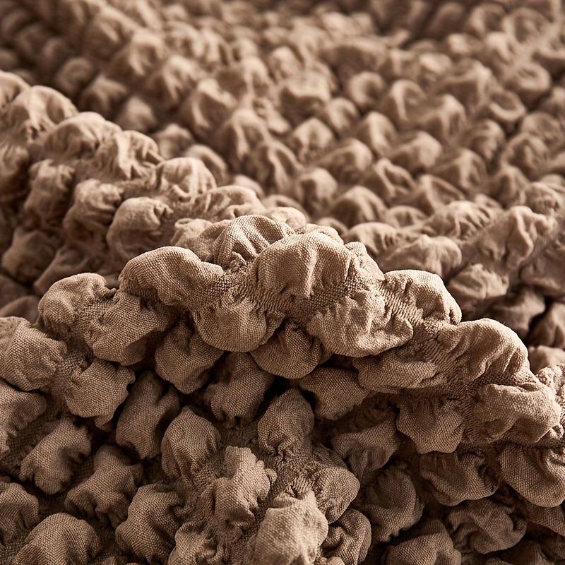 Solid Color Sofa Cover, 1 Set Non-slip Sofa Slipcover, Elastic Sofa Slipcover, Dustproof Sofa Protector, Sofa Protective Cover for Home Living Room