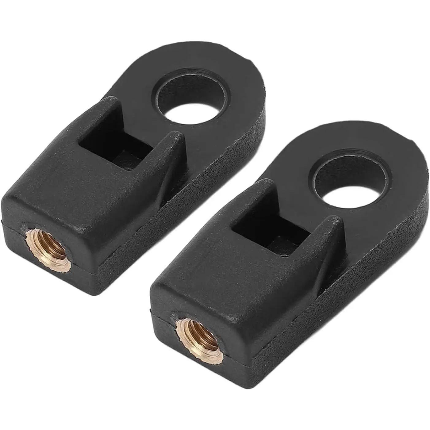 2Pcs Boat Throttle and Shift Control Throttle Cable Ends, OE67275-9560 Outboard Cable Ends Connector Replacement for Throttle and Shift Control Box Cable Connection