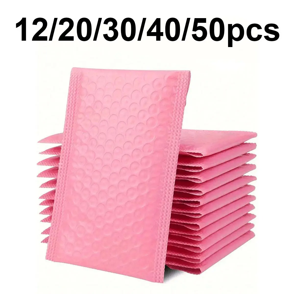 Bubble Mailers, 4x8 Inches, Padded Polyethylene, Waterproof, Self-Seal, Ideal for Jewelry, Cosmetics, Small Business Shipping, Shipping Envelopes