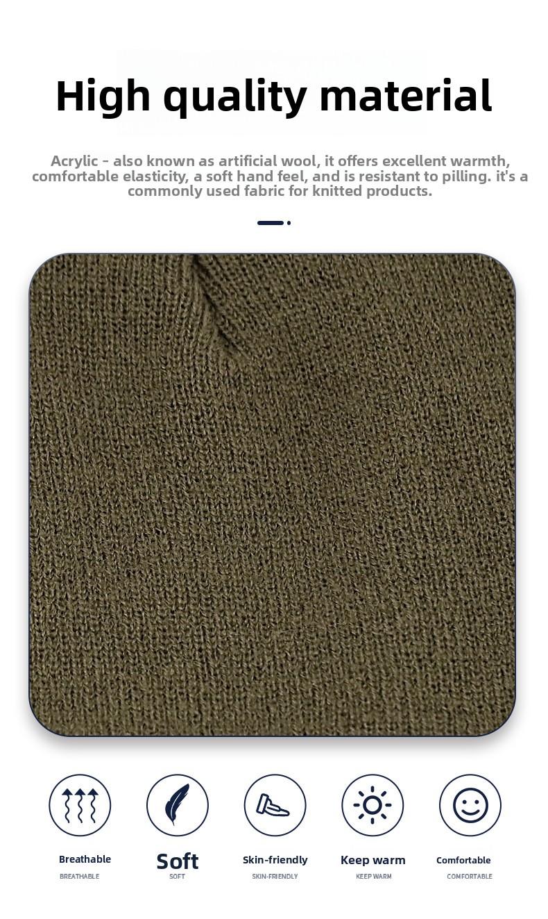 Multifunctional Wireless Bluetooth Headset LED Light-emitting Light Cap Outdoor Warm Lighting Knitted Hat