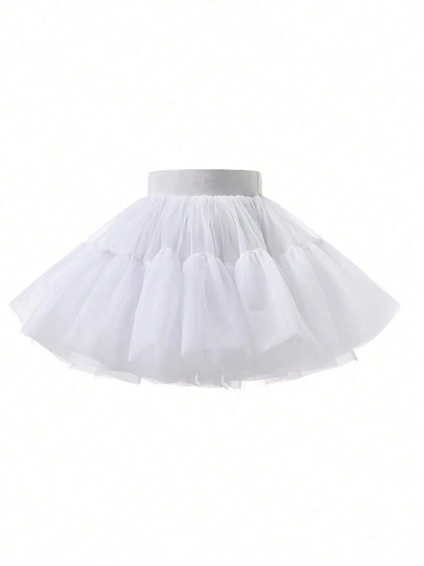 Adult Mesh Tutu Skirt Half Dress, Cosplay Gown Supporter, Ballet Dance Skirt, One Piece, Perfect for Performance and Costume Events