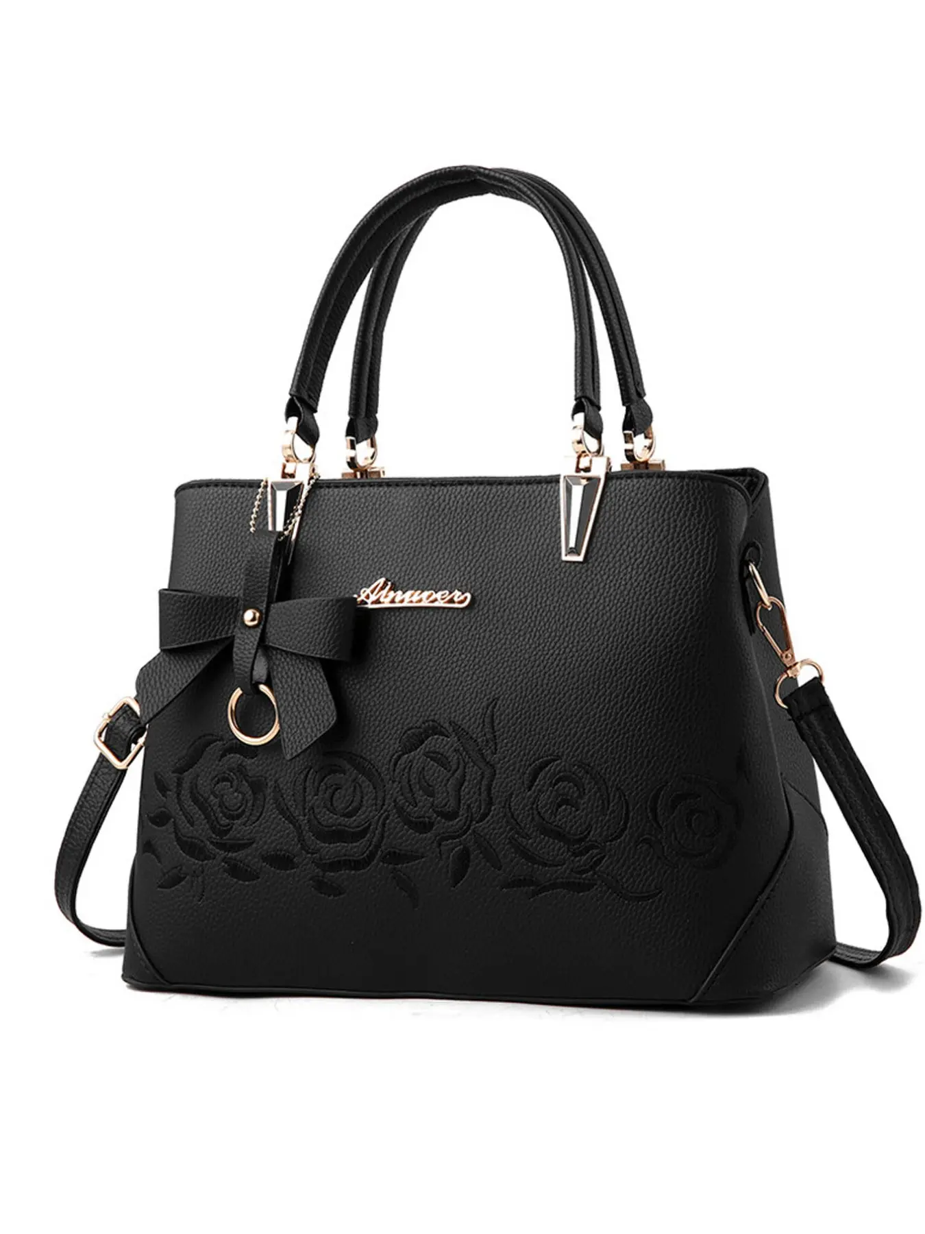 Fashion Embroidered Vintage Crossbody Handbag, Multi-Functional Large Capacity Shoulder Bag, Stylish Ladies' Small Square Bag, Perfect for Travel and Shopping