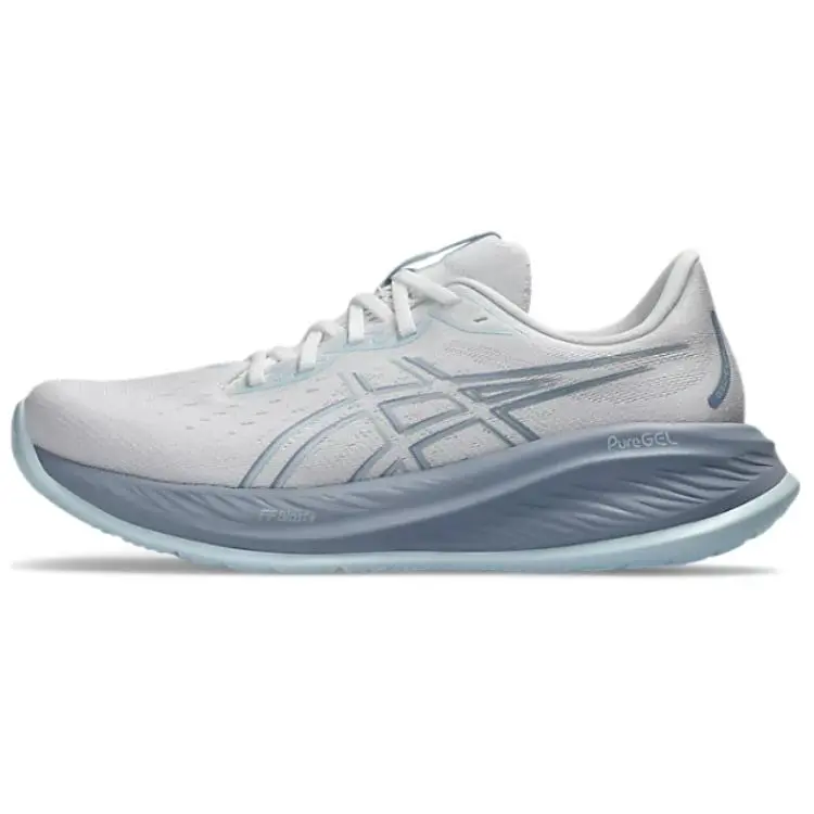 ASICS Gel-Cumulus 26 Men's Low-Cut Running Shoes for Long-Distance Comfort, Durability, and Breathability in White-Gray Trending Shoes, House White Official Shoes to Get / Maison Mihara