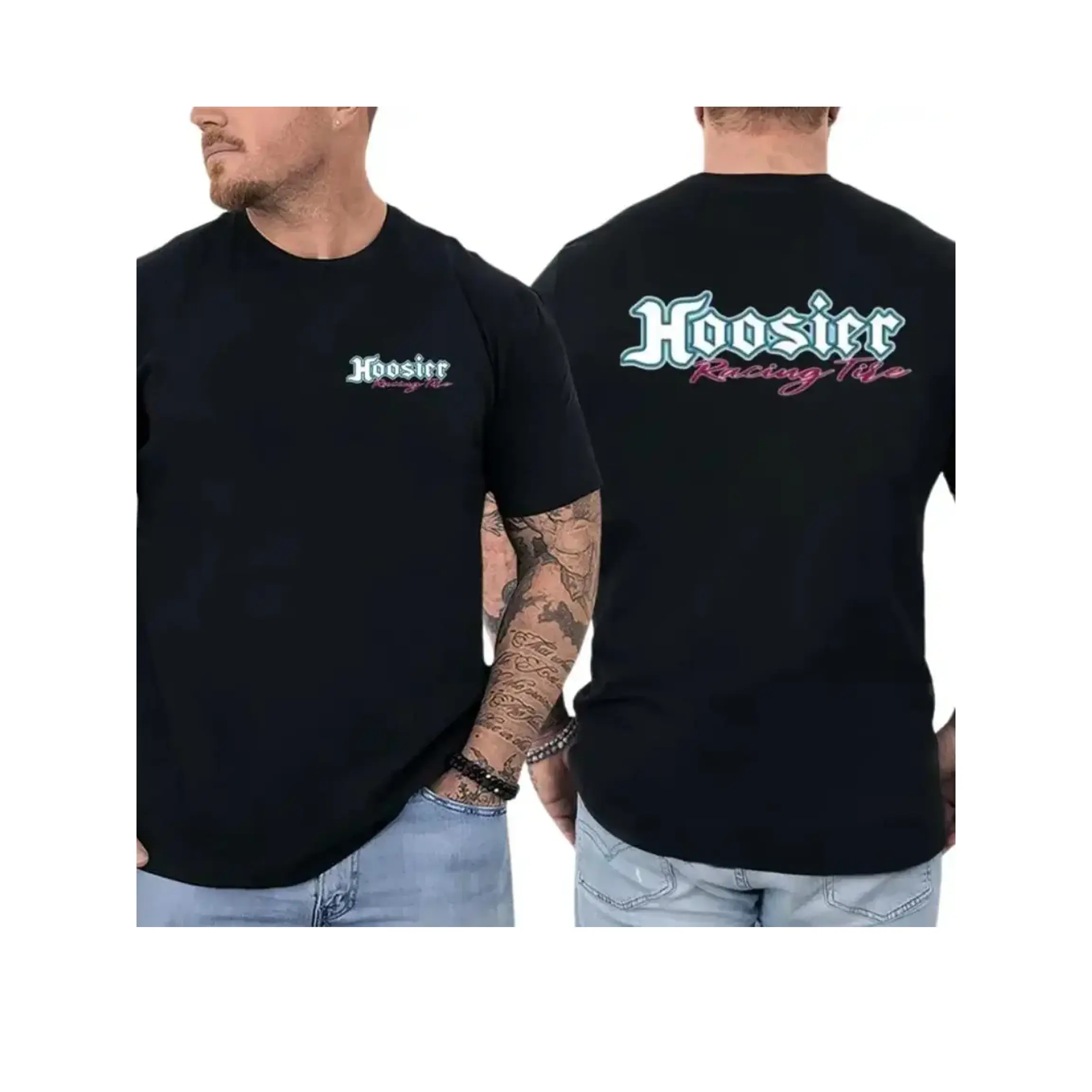 Hoosier Racing Tire Logo Men's T-Shirt, For Men, Available in Various Size Tops,streetwear graphic tee  cotton tee