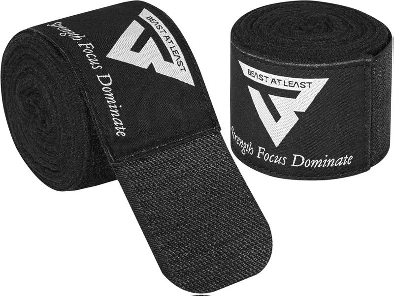 Boxing Hand Wraps, 180 Inches Inner Gloves with Thumb Loop | Elasticated Knuckle Protection for Martial Arts | Soft Under Mitts for Muay Thai, Kickboxing, MMA, Punching Bag Men Women