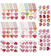 20Pack Valentine's Day Cake Stencil Templates Decoration, Reusable Valentine's Day Cake Cookies Baking Painting Mold Tools, Dessert, Coffee Decorating Molds Cappuccino Mousse Hot Chocolate