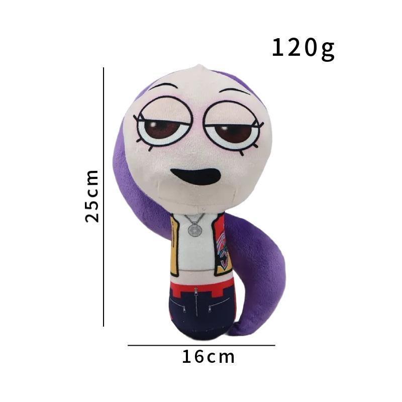 4Pcs Incredibox Sprunki K-Pop Demon Hunters Plush Set Soft Stuffed Dolls Cute Cartoon Toys Gift for Kids Fans