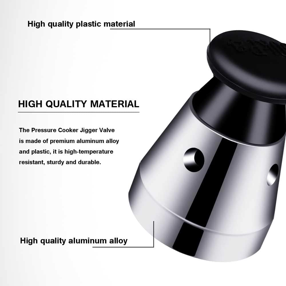 Pressure Cooker Jigger Valve, Universal Pressure Cooker Relief Jigger Valve Exhaust Valve