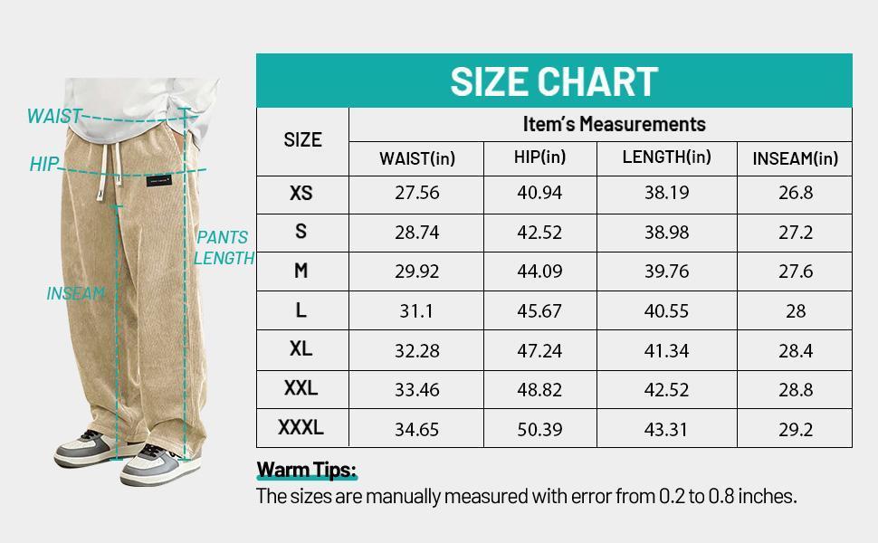 Men's Thermal Winter Pants - Beige Casual & Formal Trousers | Thickened Cold Weather Sweatpants with Drawstring Waist, Non-Stretch Easy-Care Fabric | Office, Outdoor, Everyday Wear (Regular Fit)