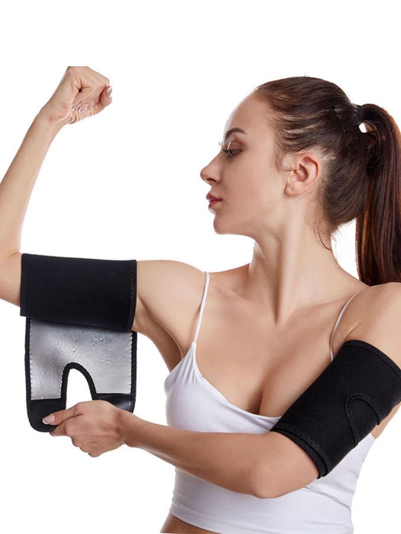 Sauna Sports Arm Sleeves, Neoprene Compression Sweat Arm Trimmer, Arm Slimmer, Sports & Outdoor Accessories for Gym Workout