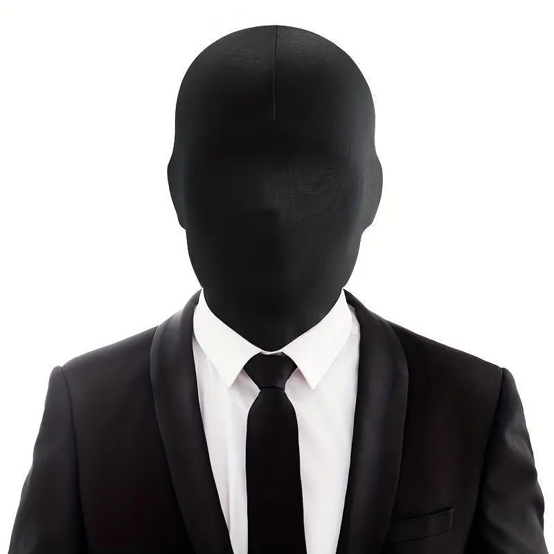 Stretchy Cloth Face Mask with Exposed Mouth and Eyes Role Playing Halloween Gift Sexy Headgear
