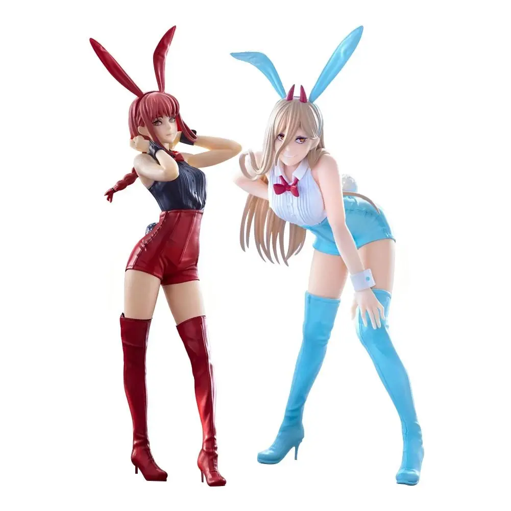 2026 new hot item Anime Makima figure Power figurine Bunny girl action figure cosplay doll Adult Model Toys desktop ornament statue Gift In Stock