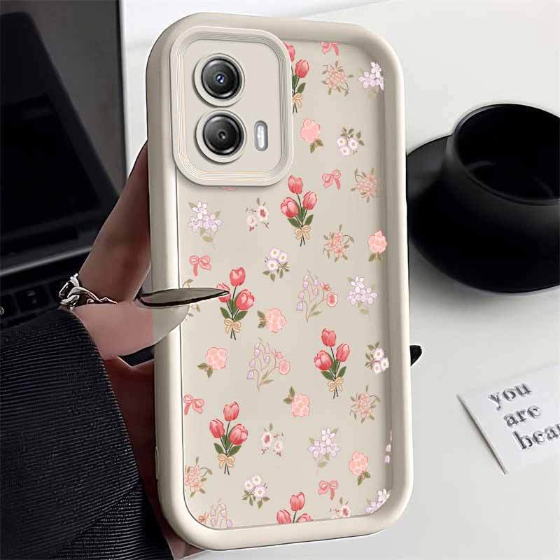 Phone case:  Fragrant bouquet of tulips Comfortable feel Case for iPhone 17 E Air Pro ProMax iPhone16 15 14 Plus 13 12 Mini 11 X XS XR Fusion with Durable Features Suitable for Entertainment
