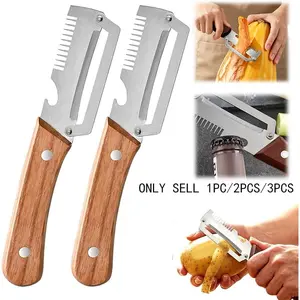 Multi-Functional Vegetable Peeler, Veggie Peeler, 2-In-1 Peeler and Bottle Opener, Kitchen Tool for Fruits, Pumpkins, Potatoes, Carrots, Vegetables
