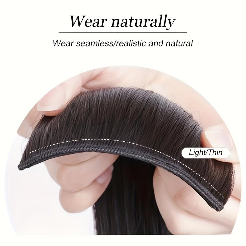 Women's long hair extensions, invisible seamless volumizing hair extensions, large wavy hair pieces, three-piece set