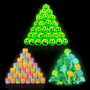 108 Pcs Glow in The Dark Toys - 36 Bouncy Balls, 36 Coil Spring, 36 Sticky Hands, Party Favors, Birthday Supplies, Easter Egg Fillers & Basket Stuffersfidget toys