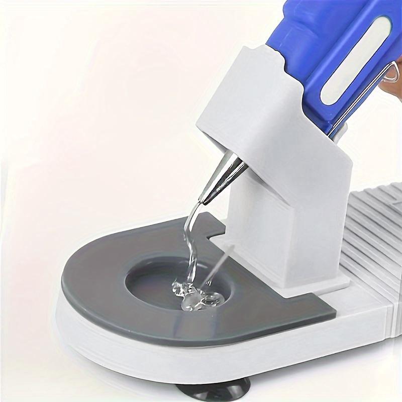 Hot Glue Gun Holder, Plastic Hot Melt Glue Gun Holder, Glue Gun Base Stand Organizer, Floral Crafts Tools Storage Rack Accessories, Hardware