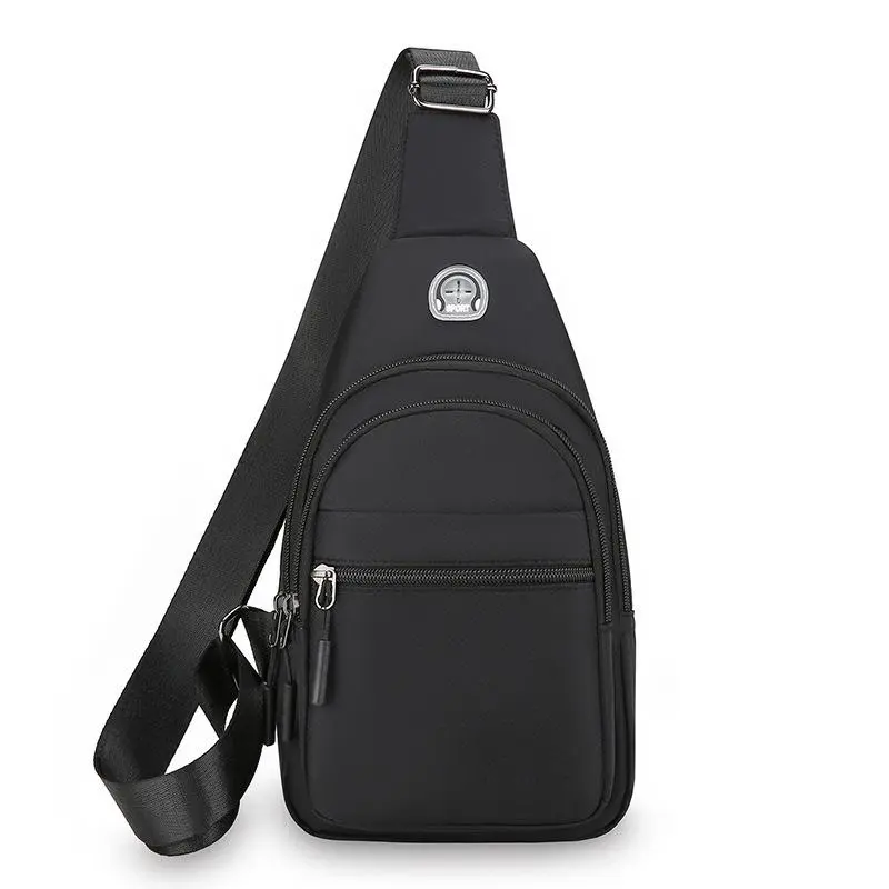 Fashion Multi-Functional Oxford Cloth Chest Bag For Men, Trendy Versatile Crossbody Single Shoulder Sling Pack For Outdoor Cycling And Sports,Bike Riding, Fitness Training, City Strolls And Casual Outdoor Activities