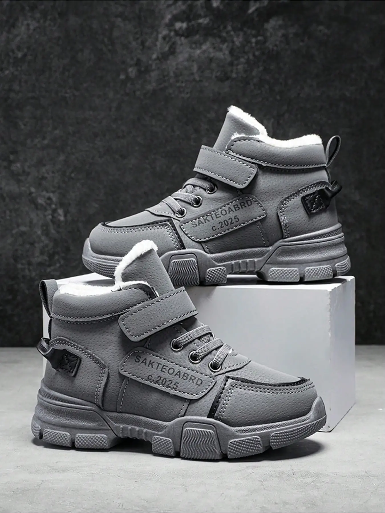 Winter Thermal Cotton Shoes for Kids, New Casual Footwear, Boys' Outdoor Sports Shoes, Girls' Snow Boots, Children's Footwear, Youth Snow Boots