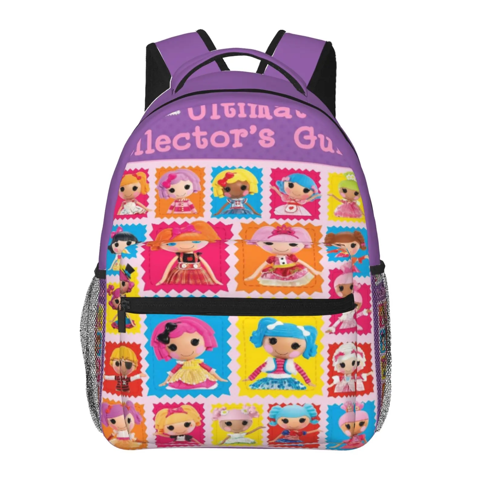 Kids backpack, Anime Lalaloopsy2 School bag, Cute Cartoon Backpacks for girls boys, Adjustable Straps Bookbag for School Travel Office Daily Use