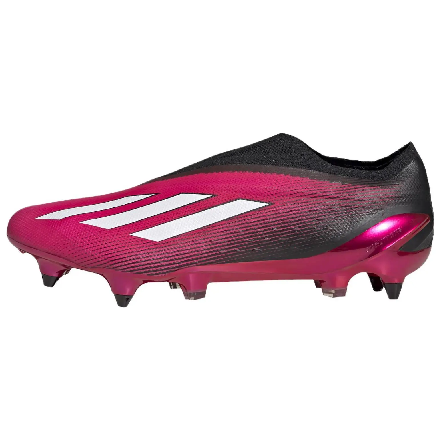 Women's Adidas X Speedportal Unisex Firm Ground Soccer Cleats - Deep Pink, House White, Comfortable Footwear with Traction, Speedframe, Studs, Durability (Maison Mihara Official)