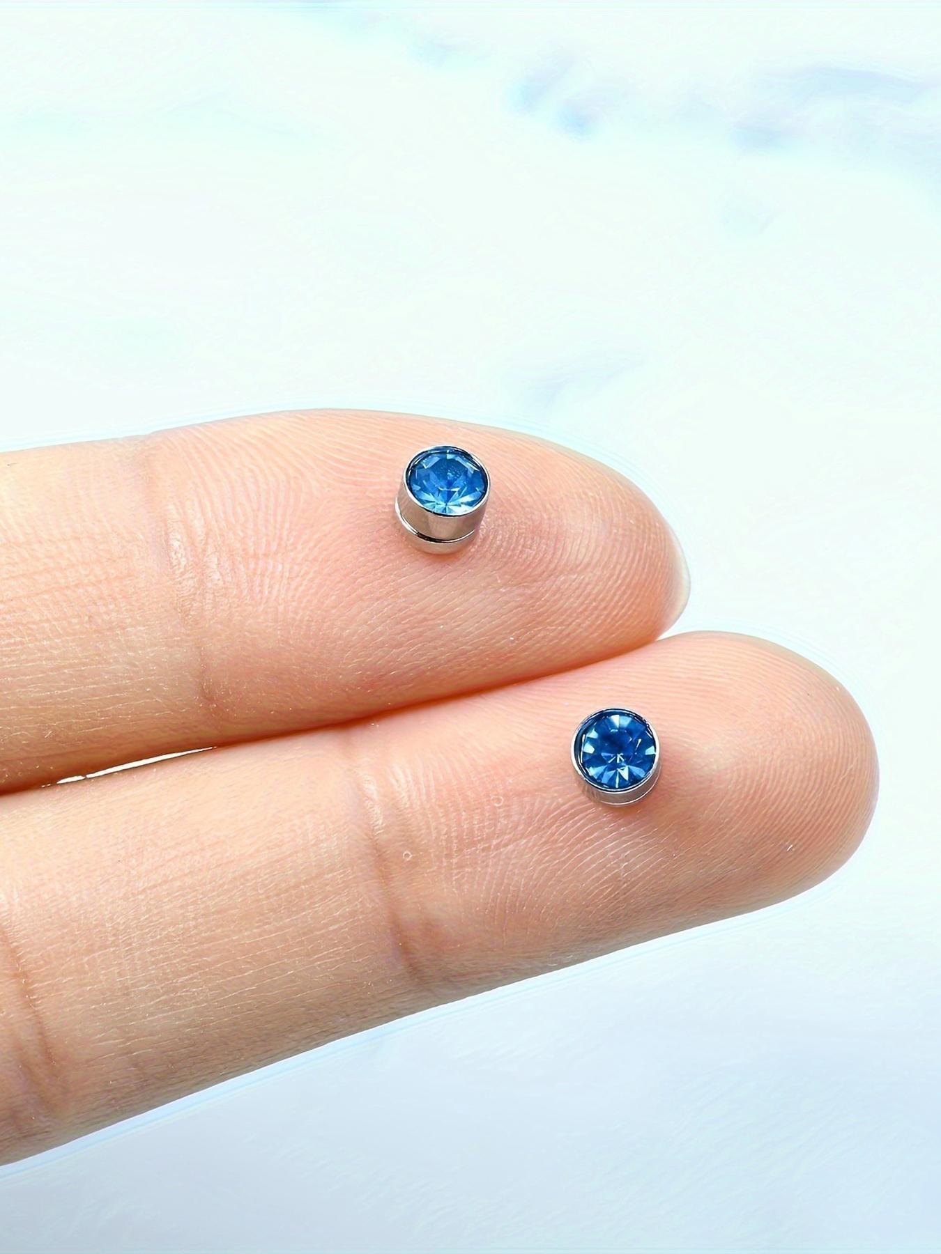 Magnetic Nose Stud, Stainless Steel Fake Nose Rings for Women & Men, Faux Lip Septum Nose Ring Set, No Piercing Body Jewelry, Non Piercing Jewelry