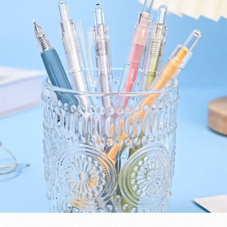 2026 New Assorted 6-Color Auto-Retractable Extendable Craft Knife Pens, Plastic Handle Precision Carving Tool for Scrapbooking, Craft Paper & DIY Cutting Projects, Paper Carving, Craft Enthusiasts