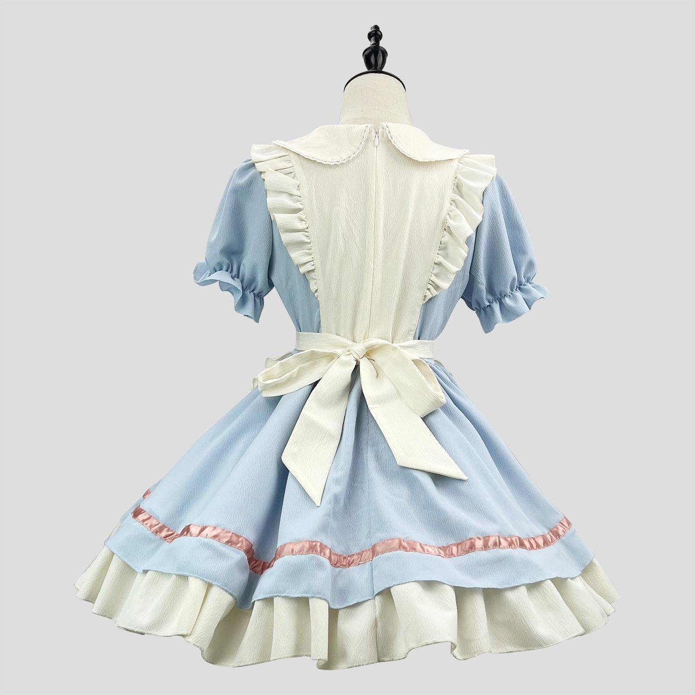 Cat Lolita Maid Dress Costumes Cosplay New Cute for Cat Girls Woman Waitress Maid Party Stage Costume size S-5XL Anime  DRESSES
