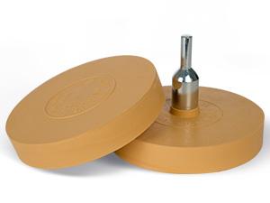 2 Pack 3.5 inch Eraser Wheel Decal Remover Eraser Wheel Adhesive Remover with Adapter Rubber Eraser Wheel for Drill Removes Car Decal Vinyl Tape Graphics Pinstripe Sticker Remover