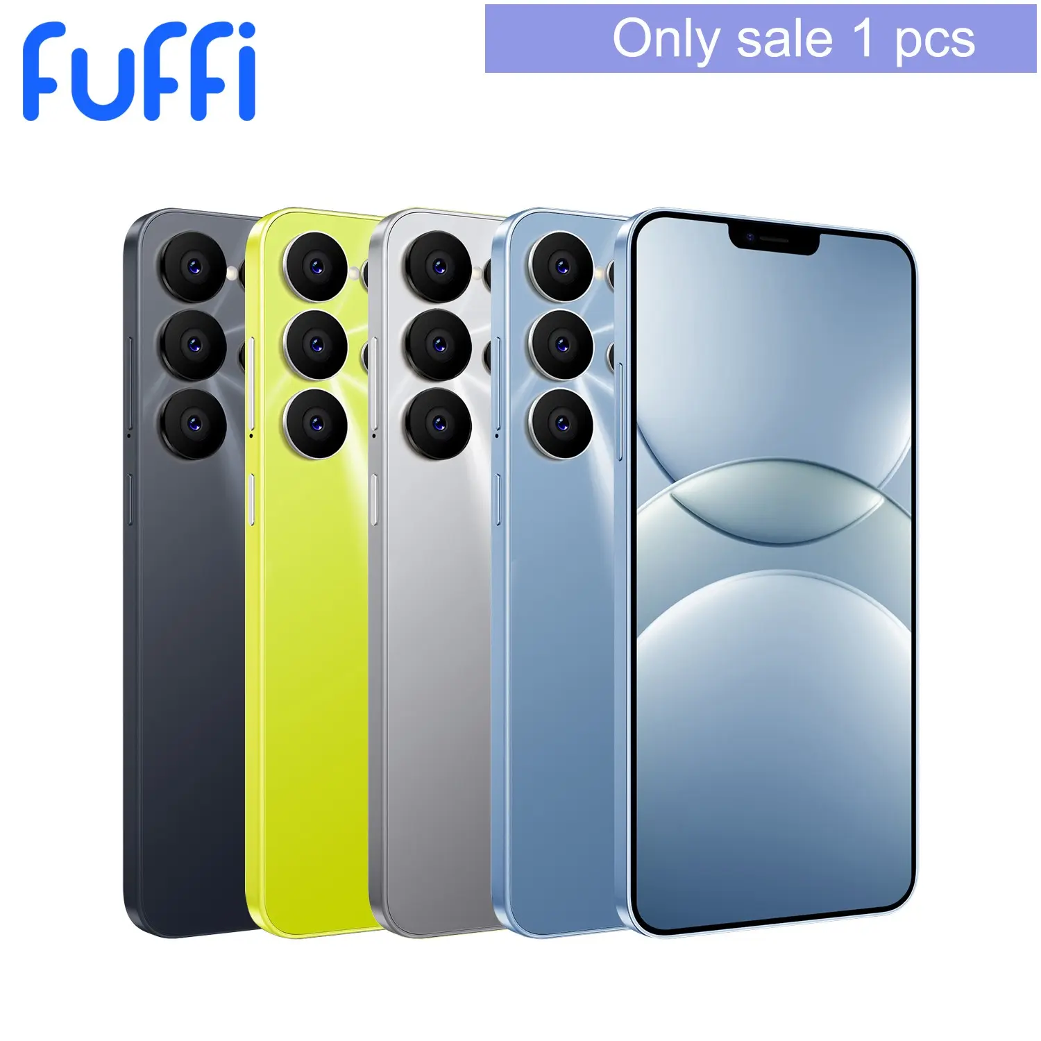 Fuffi Smartphone 6.26-Inch Screen Quad-Core Processor Android Os 4GB RAM 128GB Storage 4g Network 3400mah Battery Multiple Colors Available Touchscreen Phone Dual Sim Smartphone