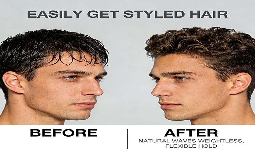 Texture Comb for Men’s Hair! Dual-Sided Wide & Fine Teeth for Volume, Fluffy Styles & Root Lift. Non-Slip Travel Comb for Guys,Toothed Hair Comb, Men's Volumizing Texture Comb, Maximum Root Lift Tool, ABS Plastic Non-Slip