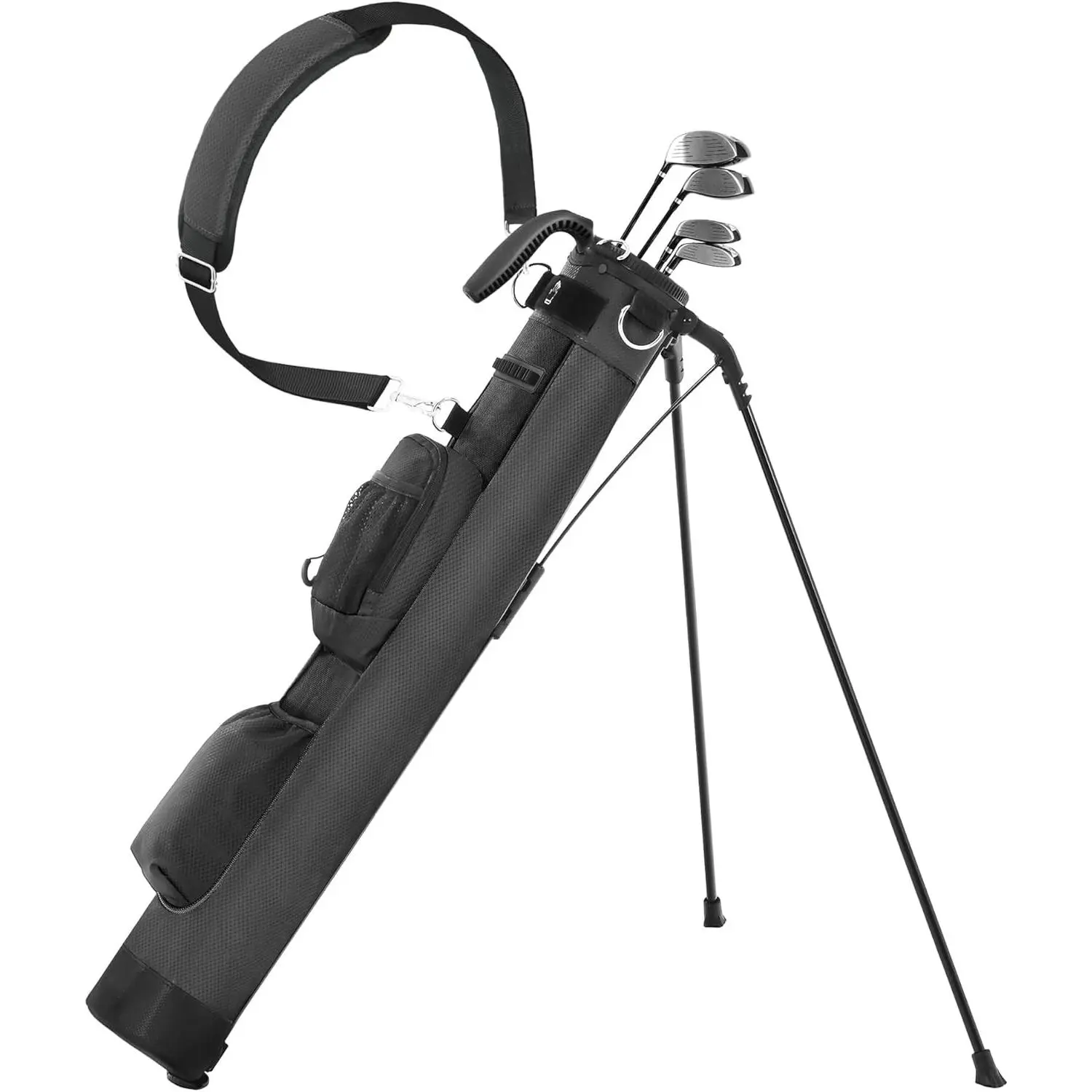 Golf Lightweight Stand Bag, Portable Golf Carry Bag with Insulated Cooler Pocket, Easy to Carry and Ideal for Driving Range, Pitch n Putt, Par 3, Executive Courses