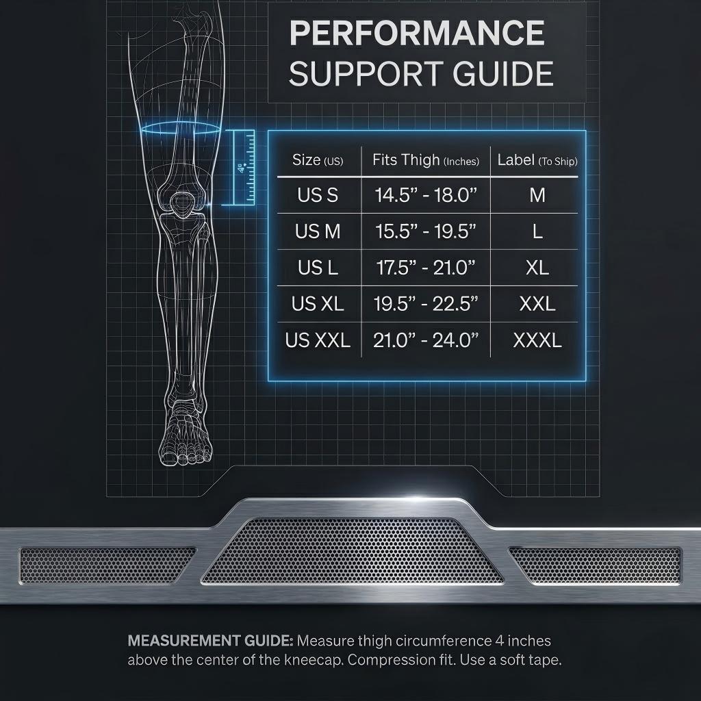 Adjustable Plus Size Knee Wrap Breathable Leg Supporter for Daily Comfort