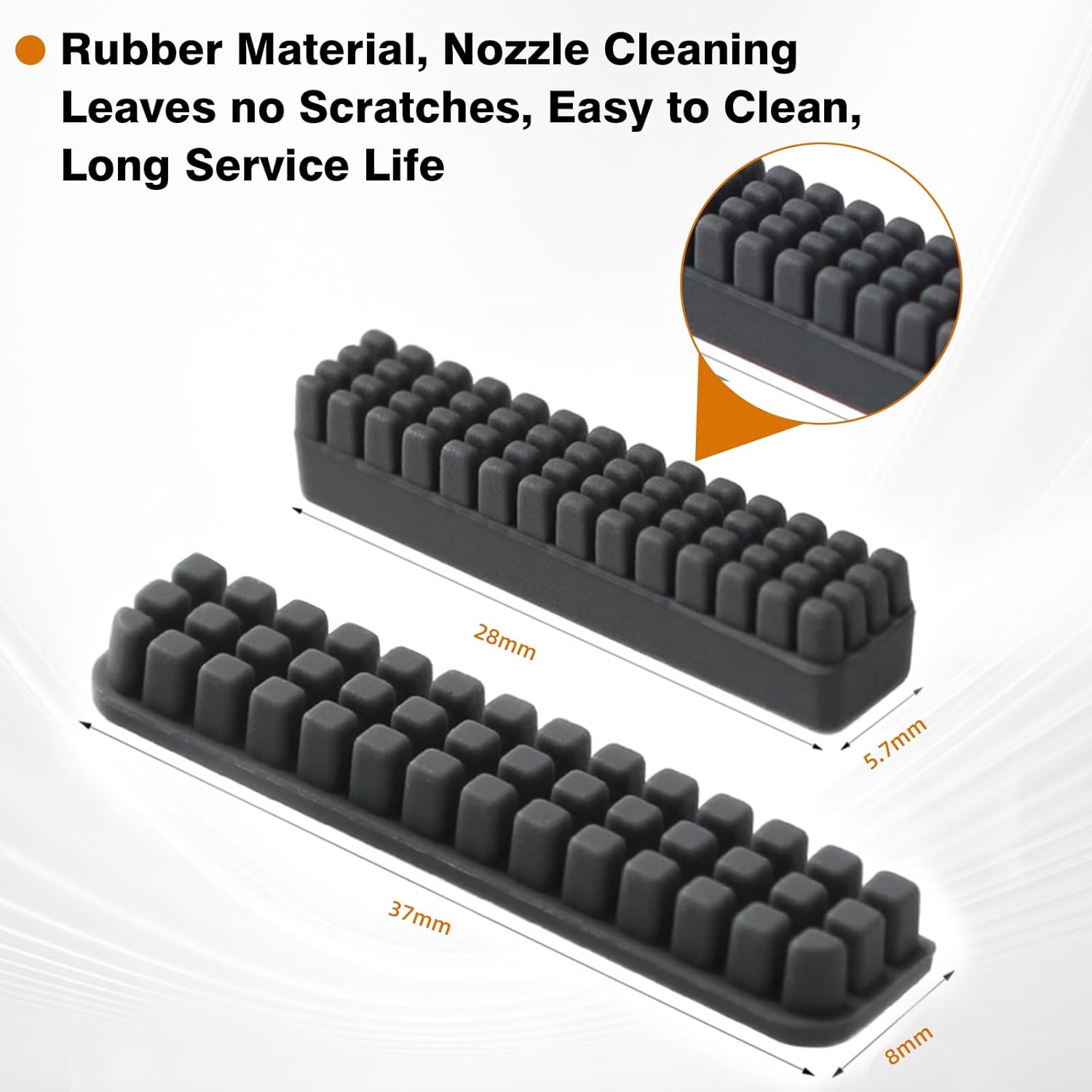 8 count Lab A1 Mini  Nozzle Brush Accessories,Mini Wiper  Brush Nozzle Cleaning Brush for Bambu Lab A1 Mini  Printer Cleaning Tool  Printer