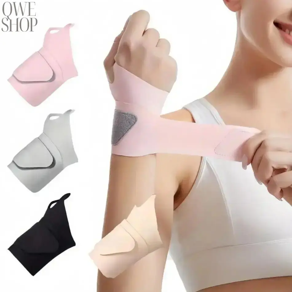 4‑Pack Ultra‑Thin Nylon Wrist Wraps, Adjustable Compression Unisex Wrist Supports, Lightweight Comfort Wrist Bands for Sports Workout and Daily Housework