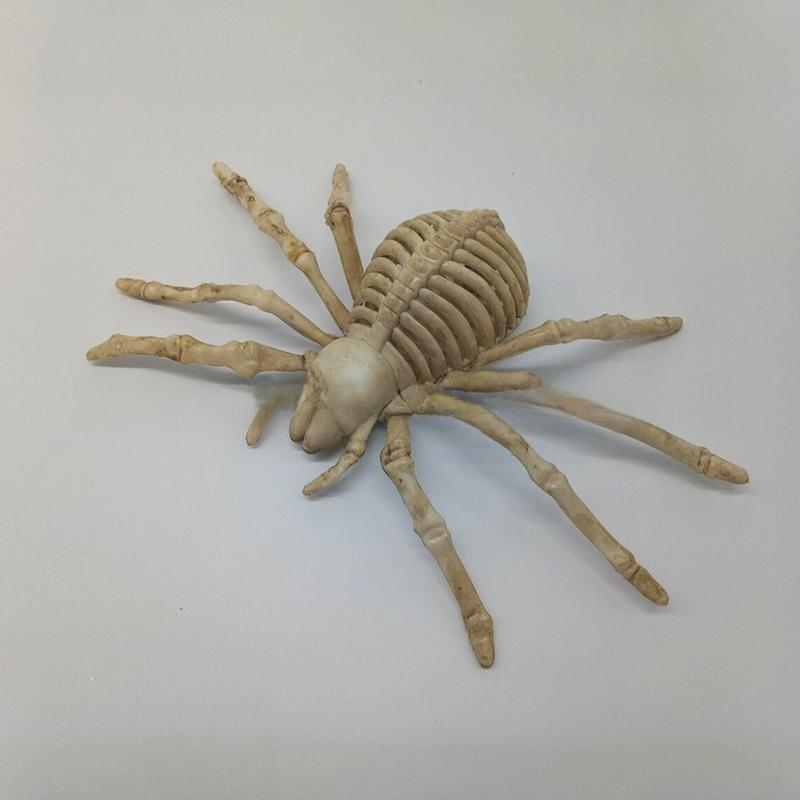 Plastic Skeleton Spider for Horror Decoration