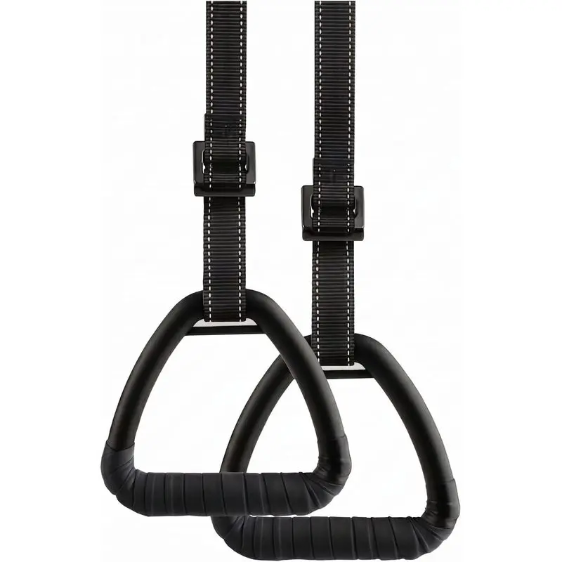 Outdoor activitiesGymnastic Rings, Gymnastic Rings Equipment, Pull-up Gymnastic Rings, Home Gymnastic Rings no-Punch bar Laard for Training Workouts