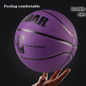Size 7 Basketball with a Soft Feel, Durable for Adult Training on Indoor And Outdoor Cement Surfaces