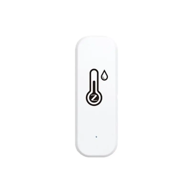 ZigBee Digital Wireless Temperature and Humidity Sensor Detector - High Precision Readings, Compact, Lightweight, 70x20x25 mm Dimensions, Wireless Sync, Easy Installation, Smart Home Indoor Remote Monitoring