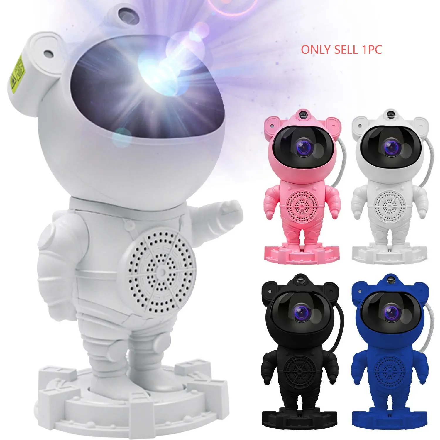 Star Projection Lamp for Kids Night Light, Galaxy Bedroom Projector, 360° Rotating LED Starlight, Home Decor Gift, LED Decoration Lamp, Adult Game Room